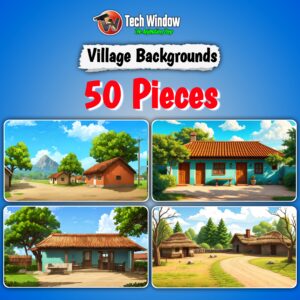 Premium Village Backgrounds HD