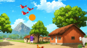 Intro Scene Animated Background Video