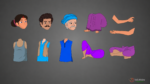 130+Tech Window Character Customization Pack