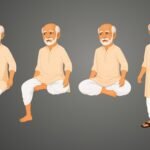 KISHAN KAKA | Premium Character (4 Poses) | ChromaToons