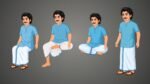 Badri | Premium Royal Character (4 Poses) | ChromaToons