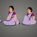 Gangu | Premium Royal Character (4 Poses) | ChromaToons