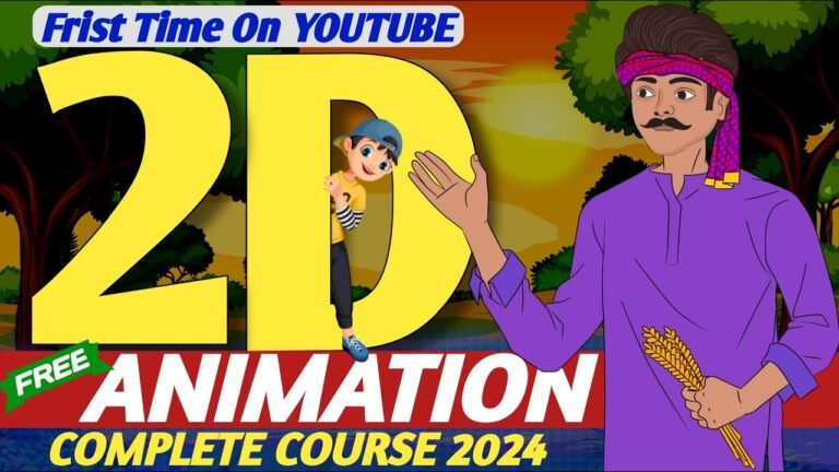 ✅ FREE Demo Class 2D Animation Online Course (Mobile Only)