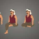Chaitu | Premium Royal Character (4 Poses) | ChromaToons