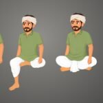 Rafeeq Bhai | Premium Character (4 Poses) | ChromaToons