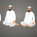 Imam Sahab | Premium Character (4 Poses) | ChromaToons
