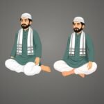 Khalid Bhai | Premium Character (4 Poses) | ChromaToons