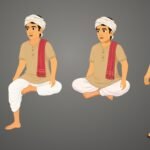 Rahmat | Premium Character (4 Poses) | ChromaToons