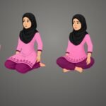 Shaheen | Premium Character (4 Poses) | ChromaToons